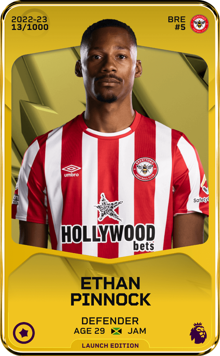 Ethan Pinnock 2022-23 • Limited 13/1000
