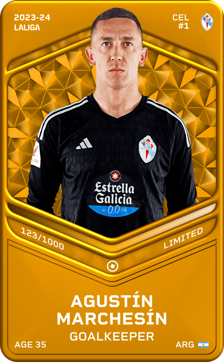 Agustín Marchesín 2023-24 • Limited 123/1000