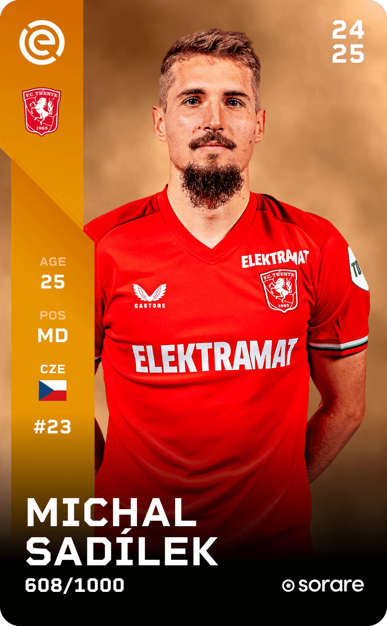 Michal Sadílek 2024-25 • Limited 608/1000