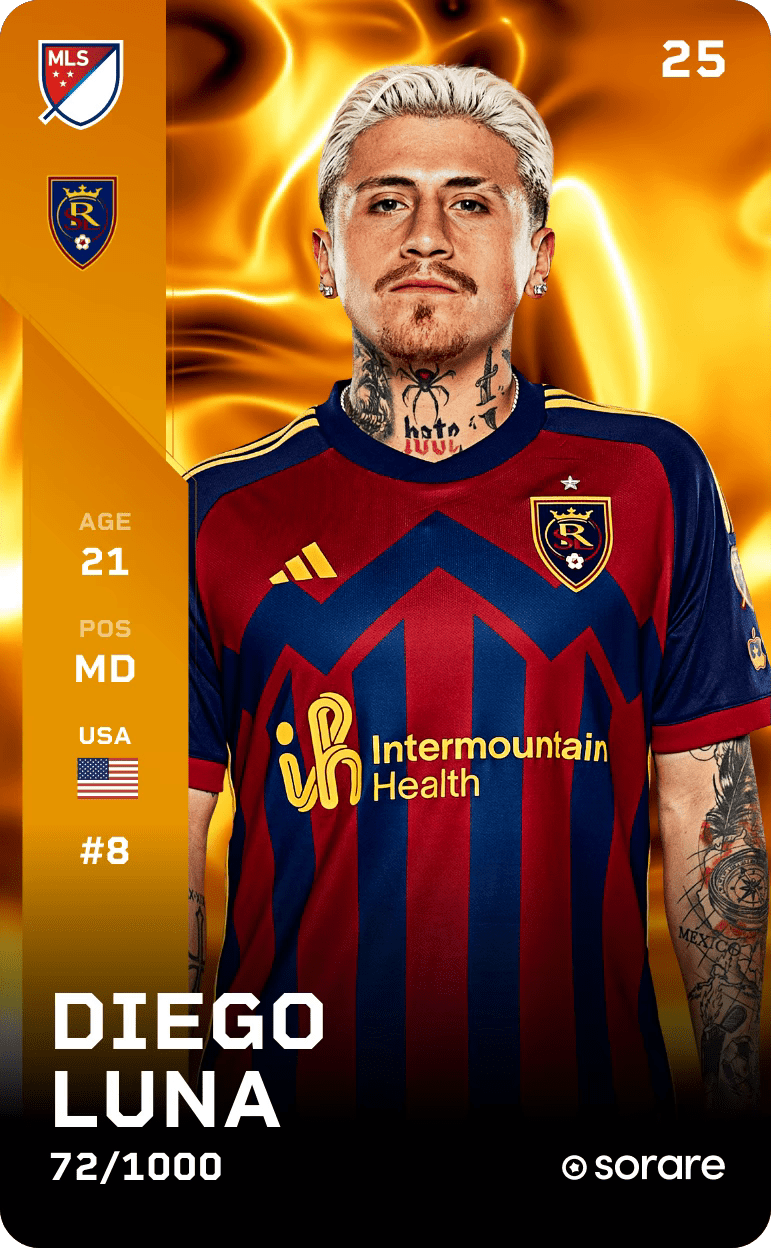 Diego Luna 2025-26 • Limited 72/1000