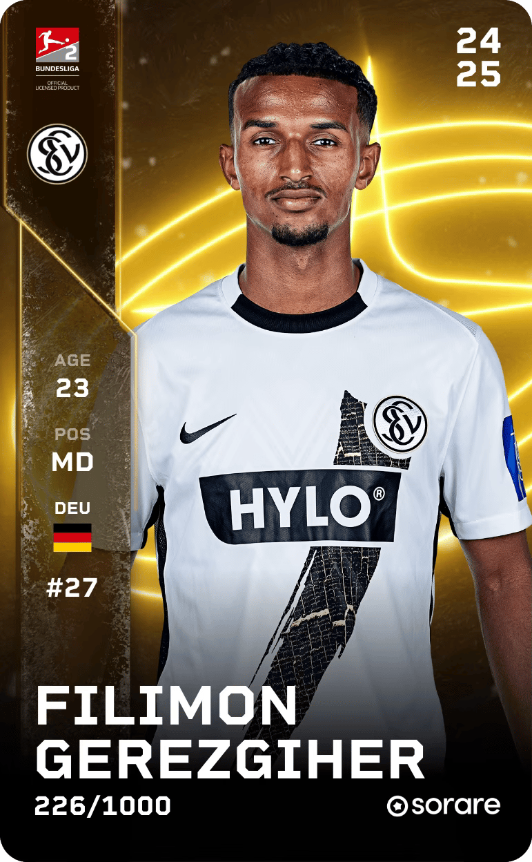 Filimon Gerezgiher 2024-25 • Limited 226/1000