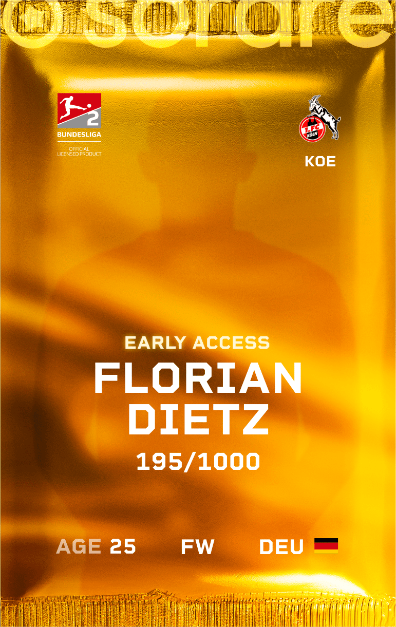 Florian Dietz 2024-25 • Limited 195/1000