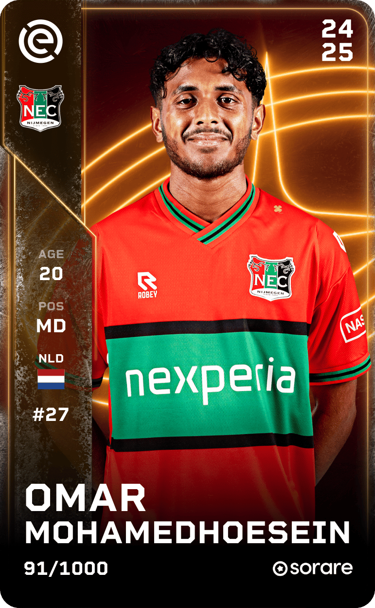 Omar Mohamedhoesein 2024-25 • Limited 91/1000