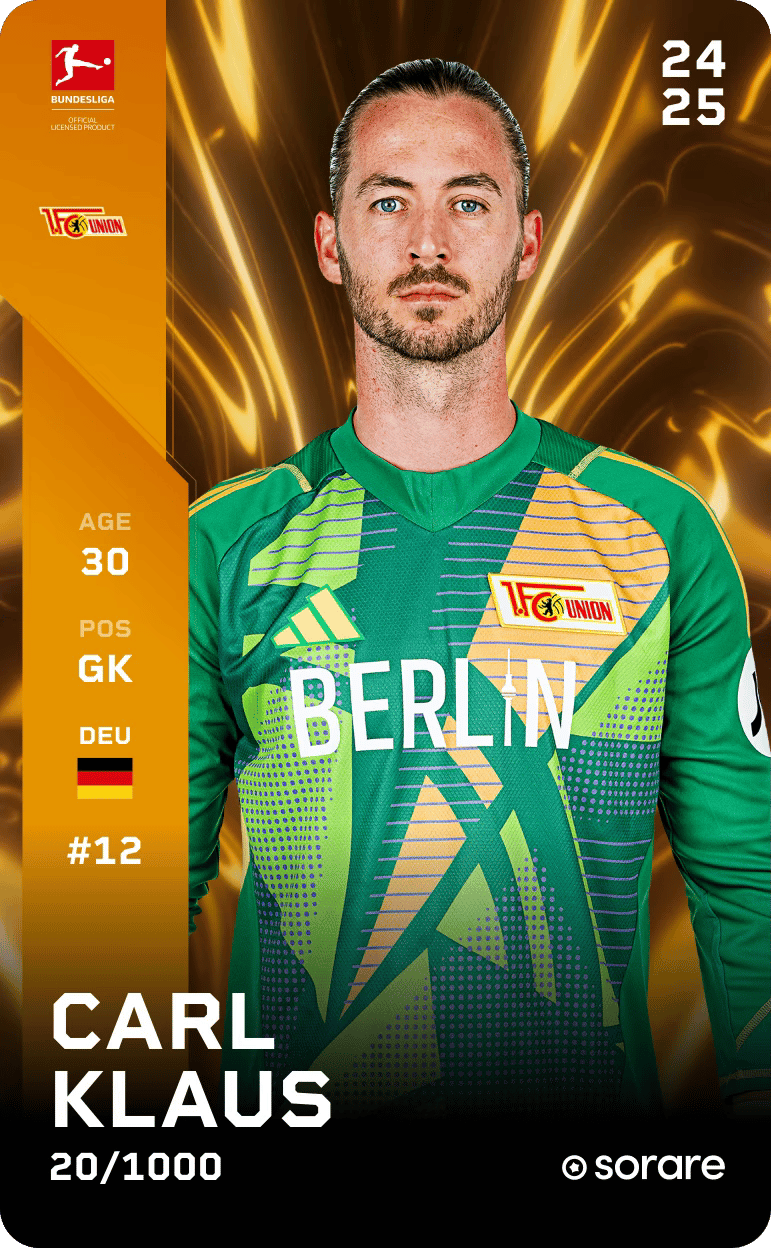 Carl Klaus 2024-25 • Limited 20/1000