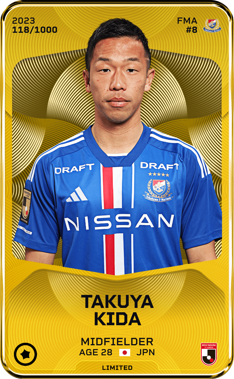 Takuya Kida 2023-24 • Limited 118/1000