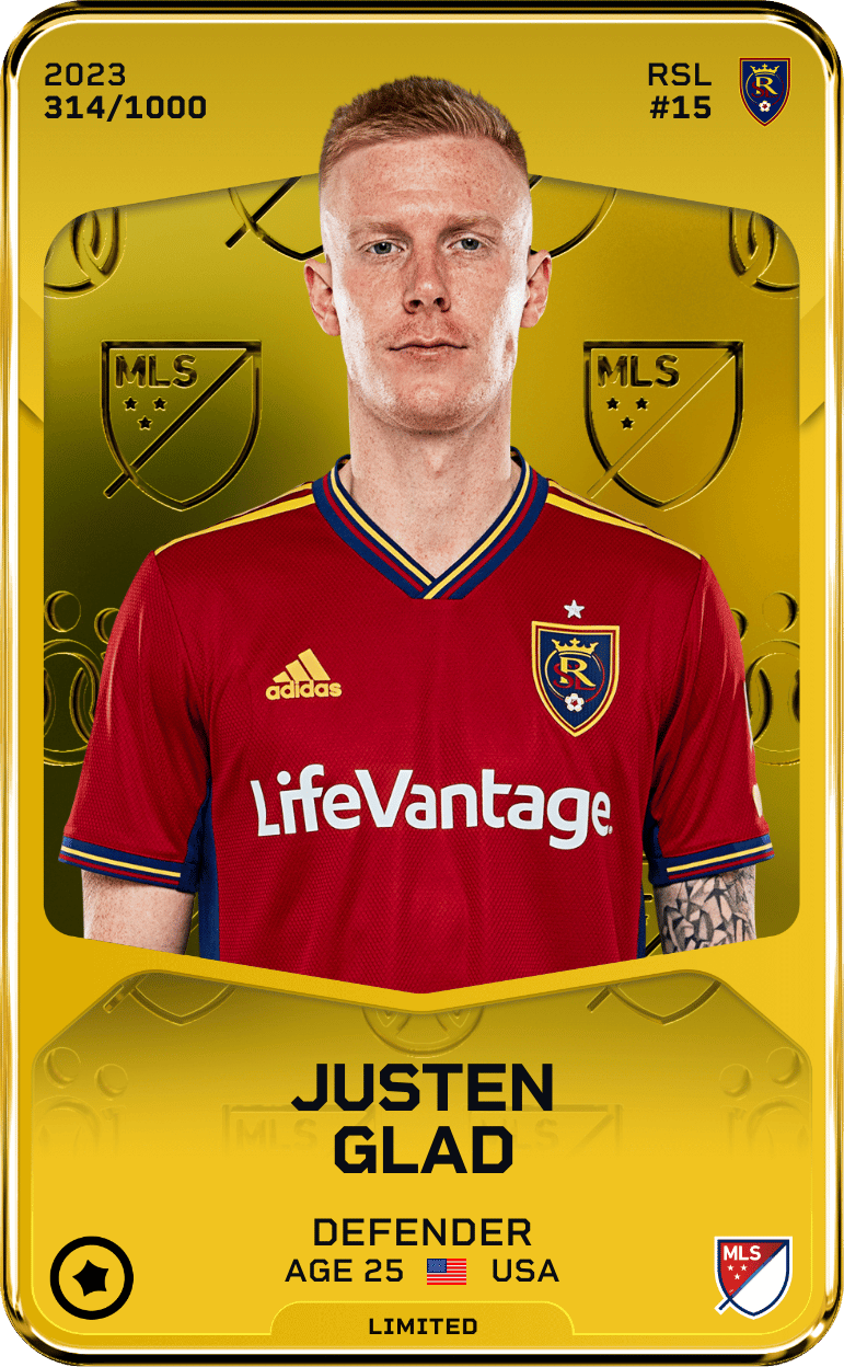 Justen Glad 2023-24 • Limited 314/1000
