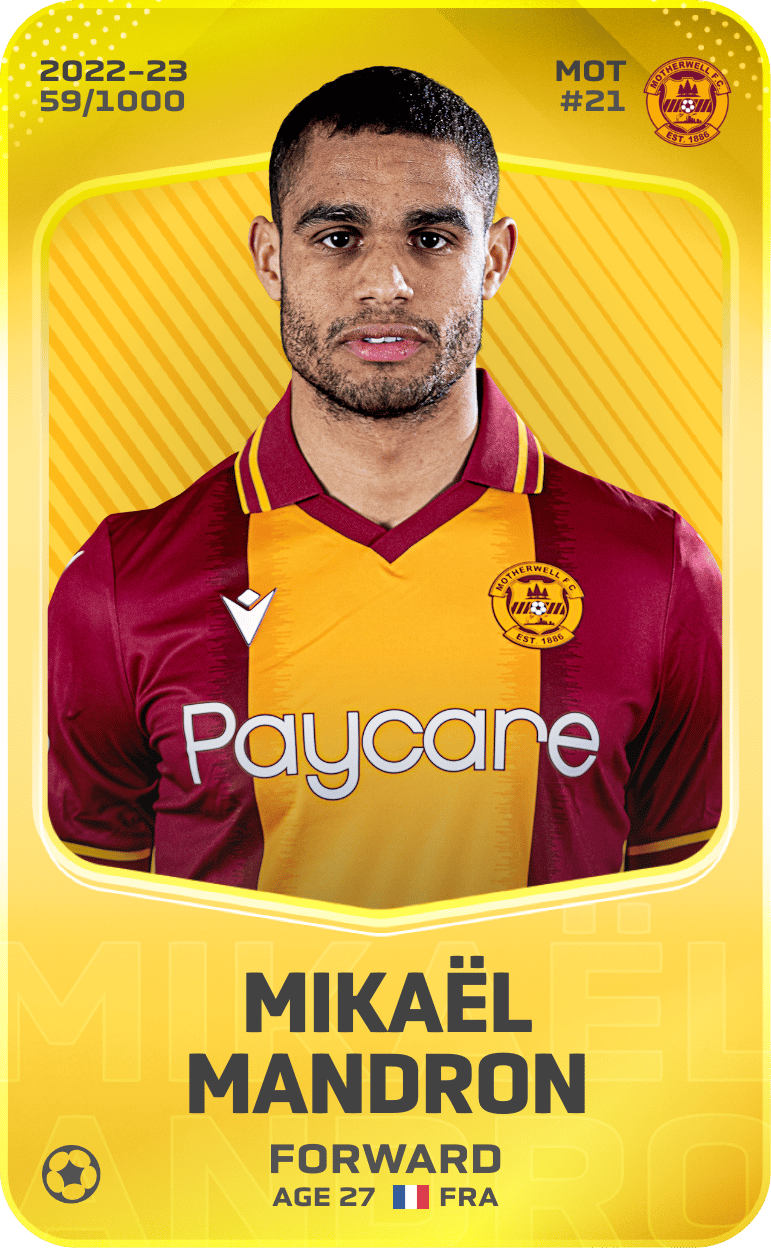 Mikaël Mandron 2022-23 • Limited 59/1000