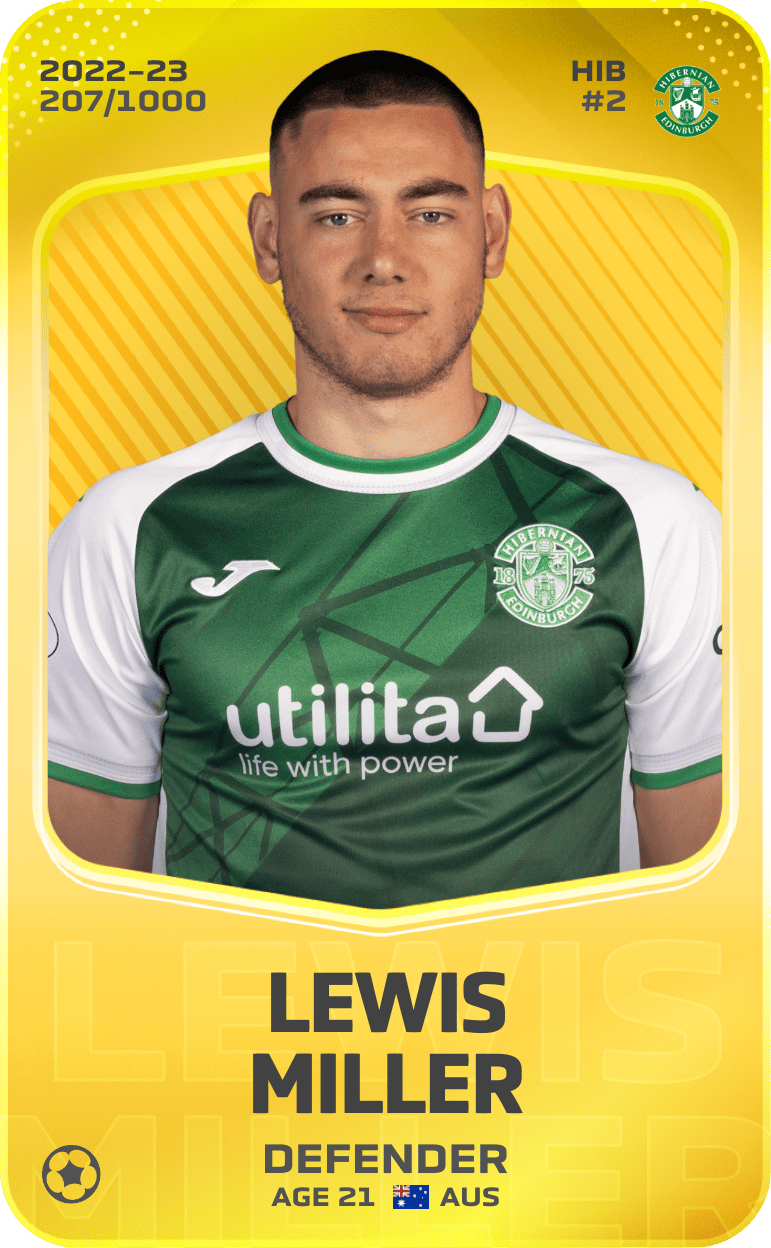 Lewis Miller 2022-23 • Limited 207/1000