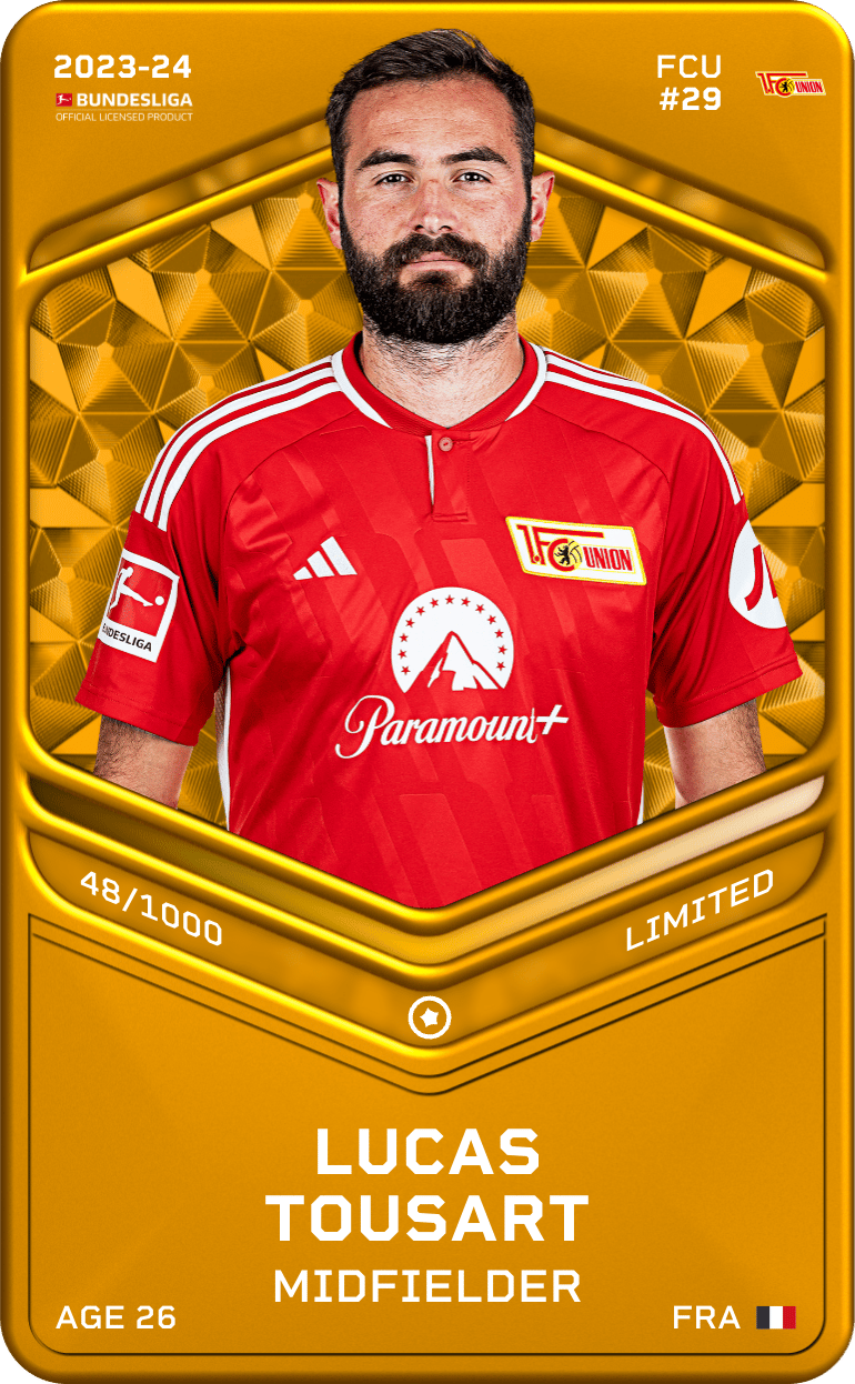 Lucas Tousart 2023-24 • Limited 48/1000
