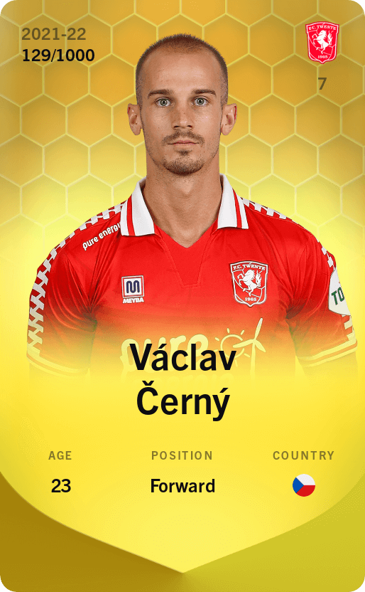 Václav Černý 2021-22 • Limited 129/1000
