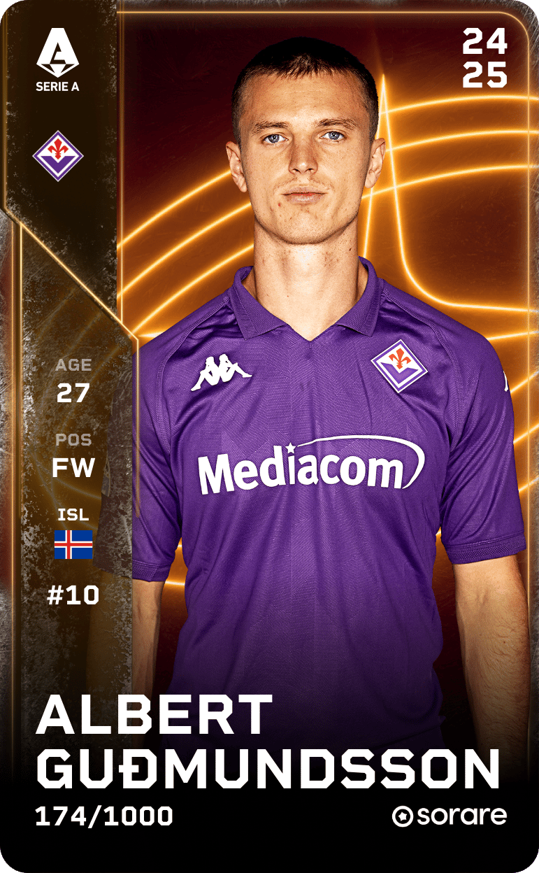 Albert Guðmundsson 2024-25 • Limited 174/1000