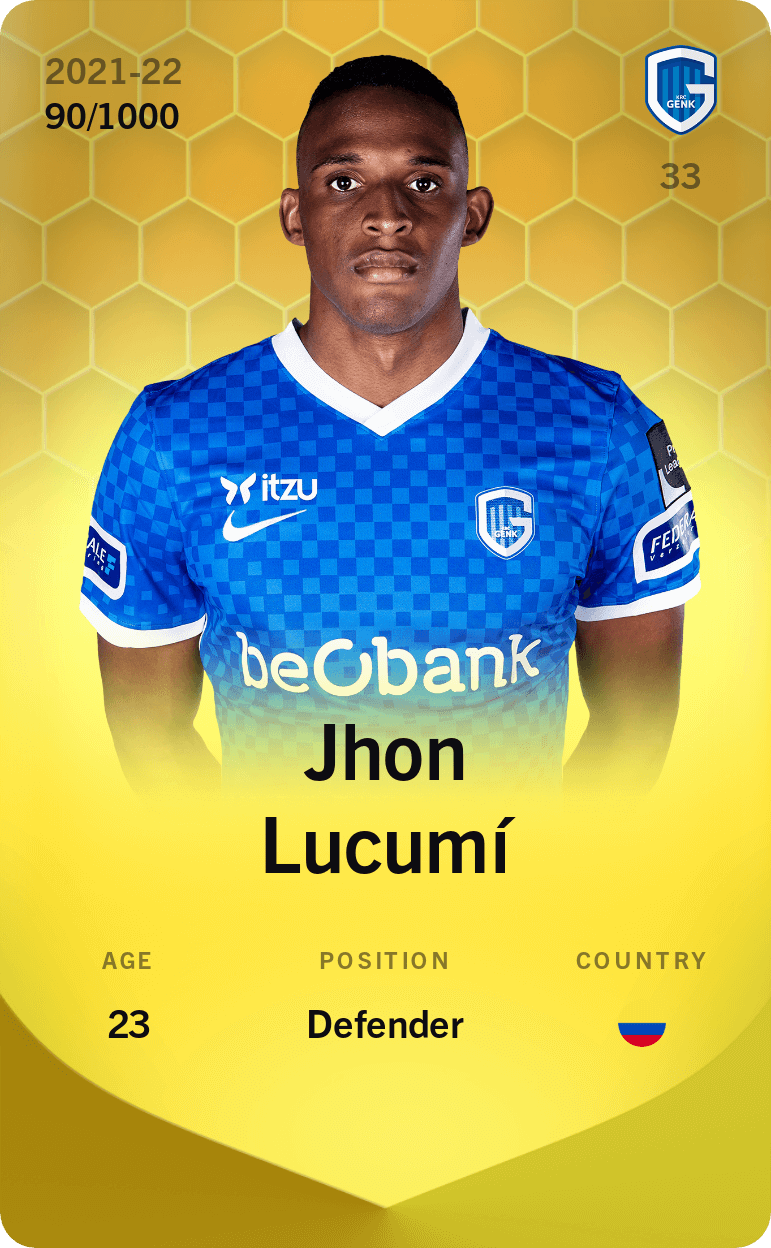 Jhon Lucumí 2021-22 • Limited 90/1000