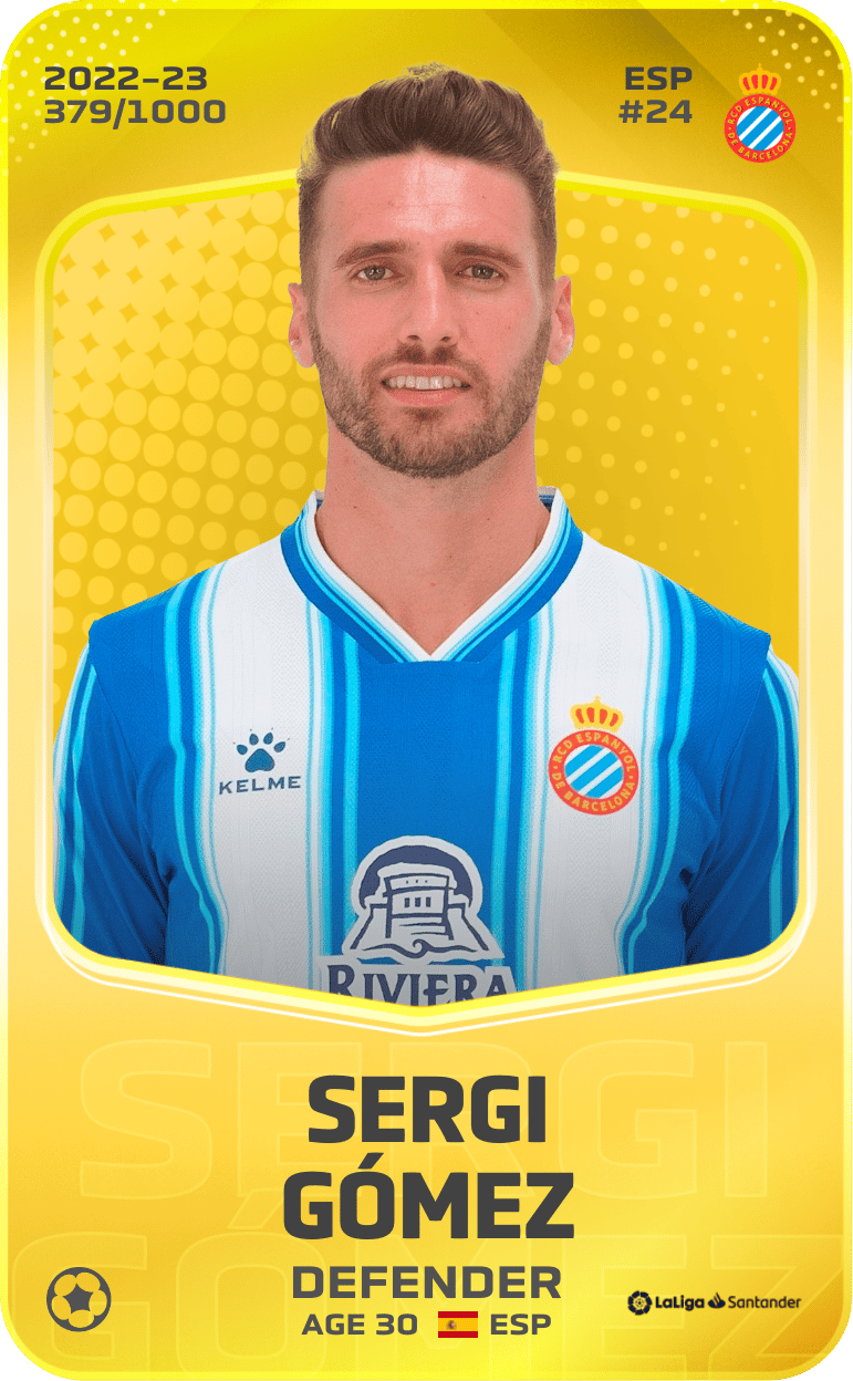 Sergi Gómez 2022-23 • Limited 379/1000