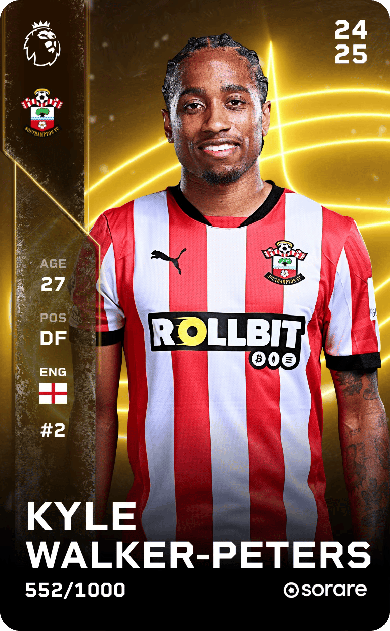 Kyle Walker-Peters 2024-25 • Limited 552/1000