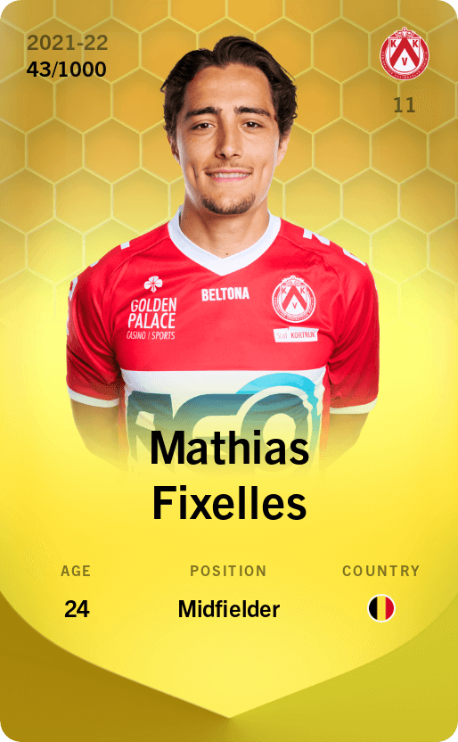 Mathias Fixelles 2021-22 • Limited 43/1000