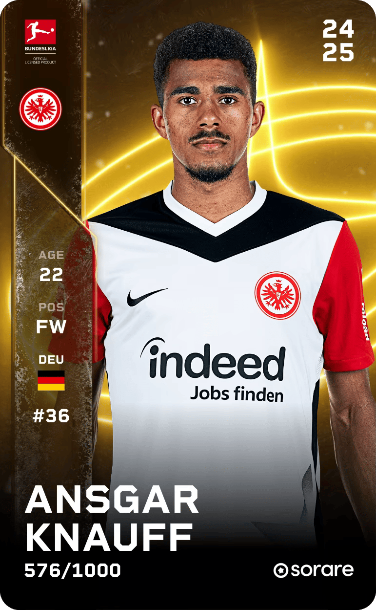 Ansgar Knauff 2024-25 • Limited 576/1000