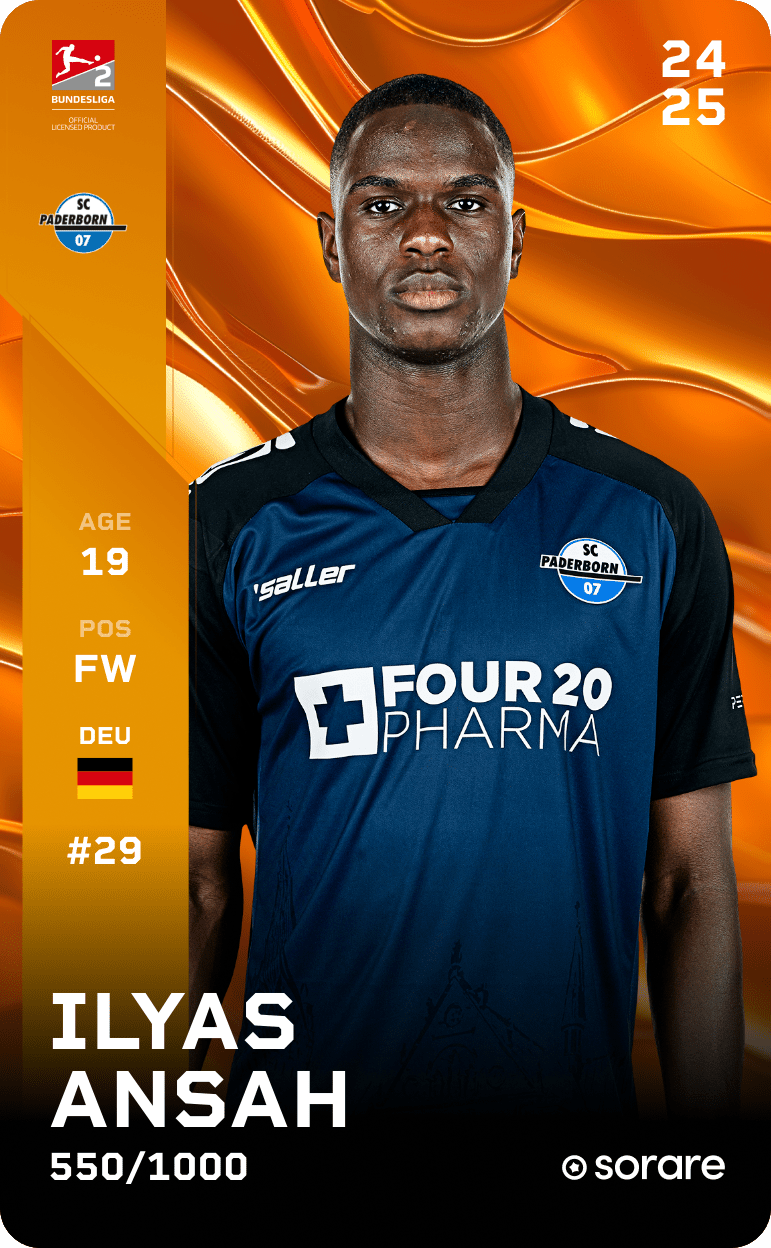 Ilyas Ansah 2024-25 • Limited 550/1000