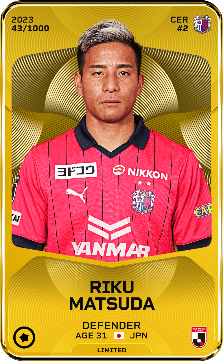 Riku Matsuda 2023-24 • Limited 43/1000