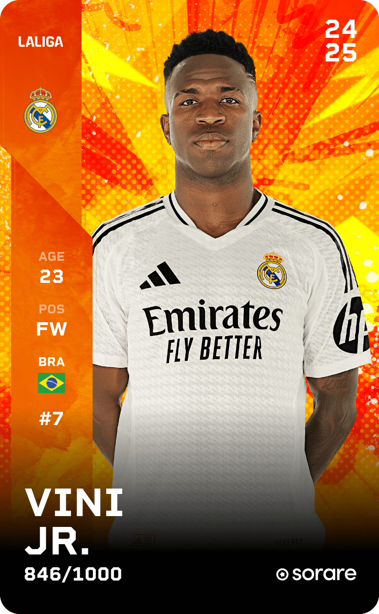 Vinícius Júnior 2024-25 • Limited 846/1000