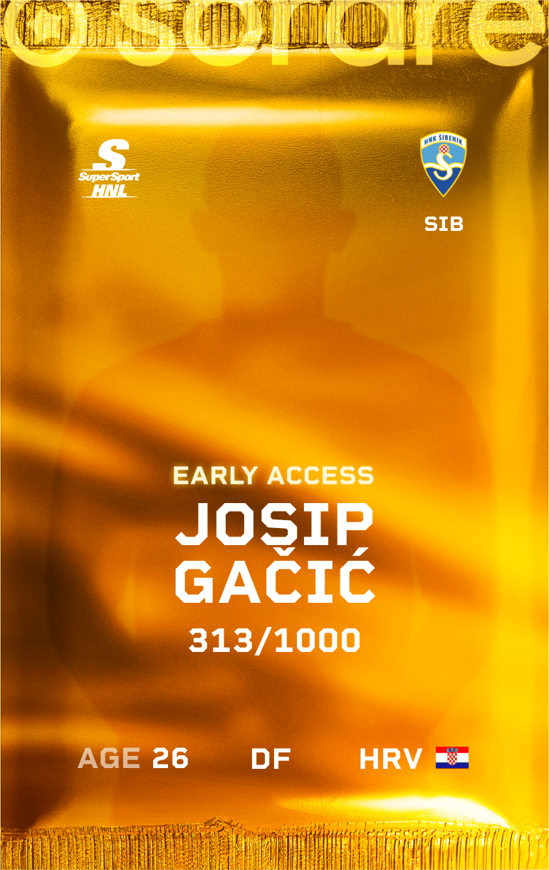 Josip Gačić 2024-25 • Limited 313/1000