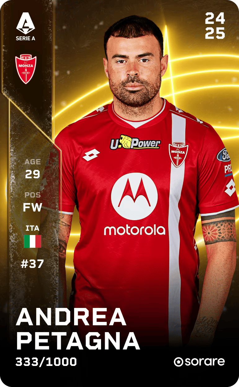 Andrea Petagna 2024-25 • Limited 333/1000