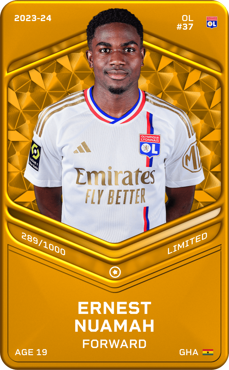Ernest Nuamah 2023-24 • Limited 289/1000