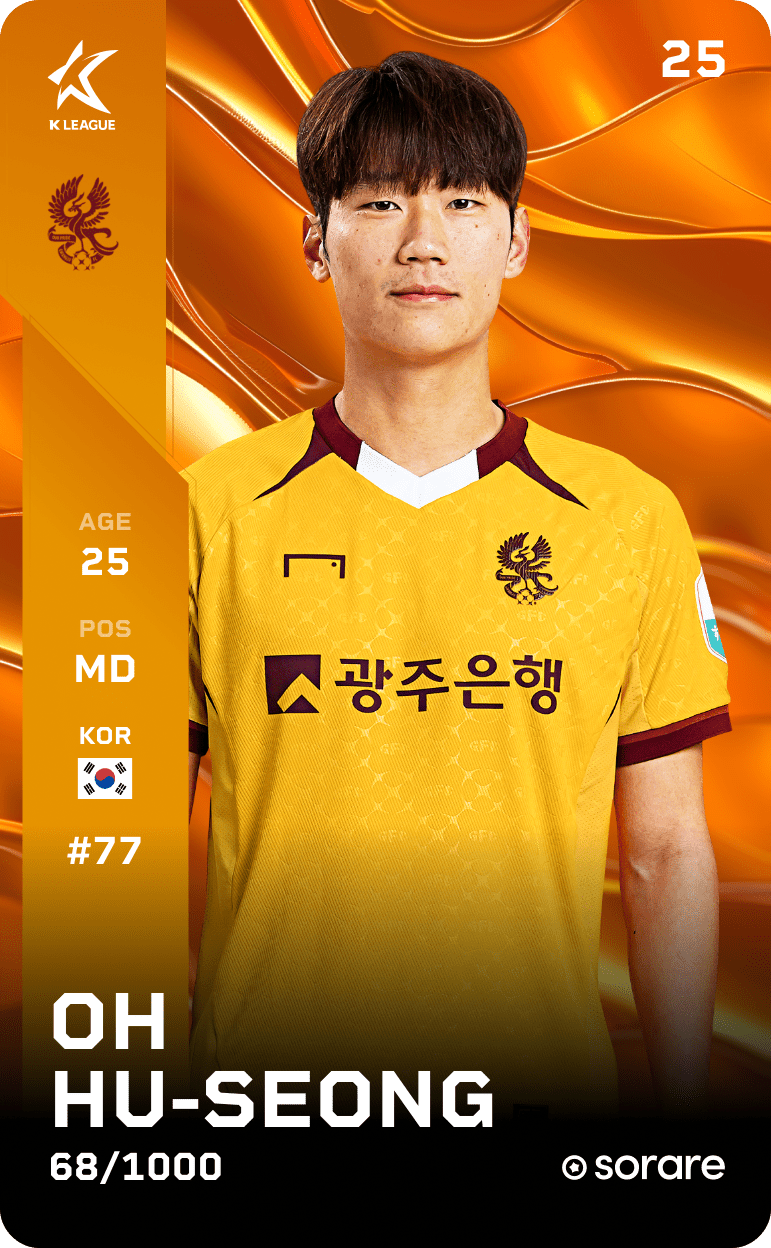 Oh Hu-Seong 2025-26 • Limited 68/1000