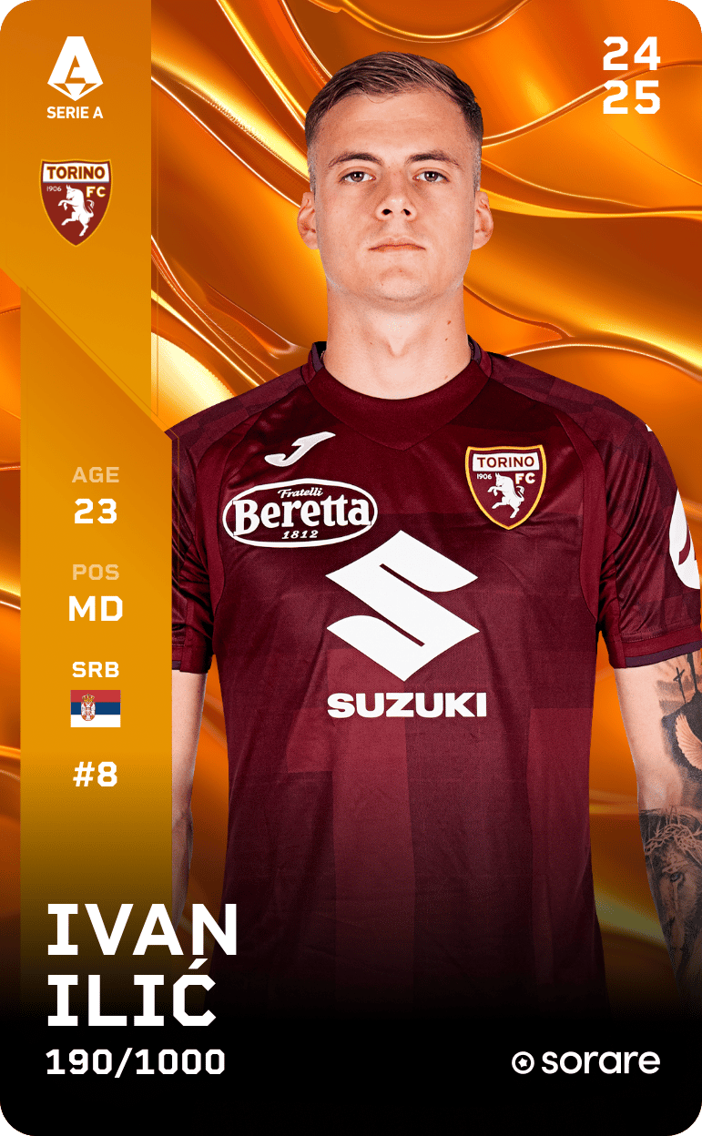 Ivan Ilić 2024-25 • Limited 190/1000