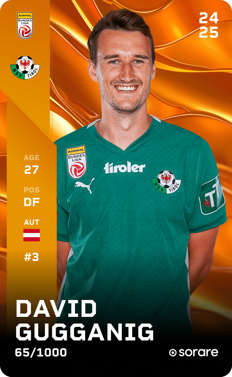 David Gugganig 2024-25 • Limited 65/1000