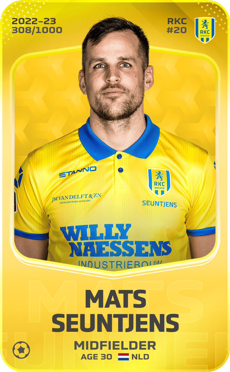 Mats Seuntjens 2022-23 • Limited 308/1000