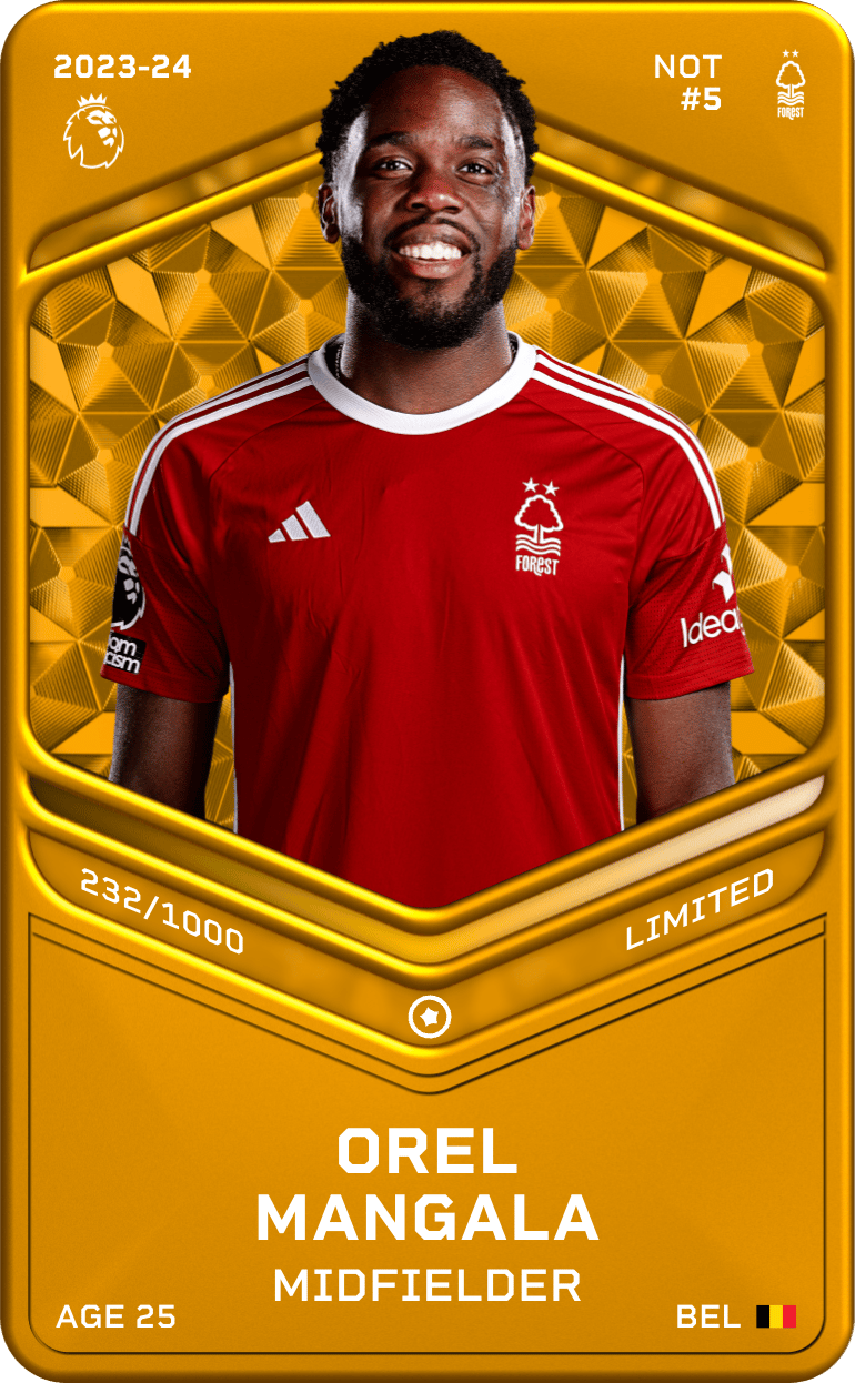 Orel Mangala 2023-24 • Limited 232/1000