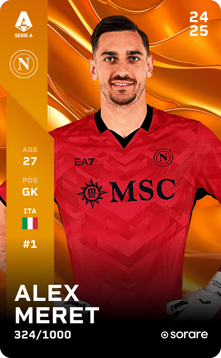 Alex Meret 2024-25 • Limited 324/1000