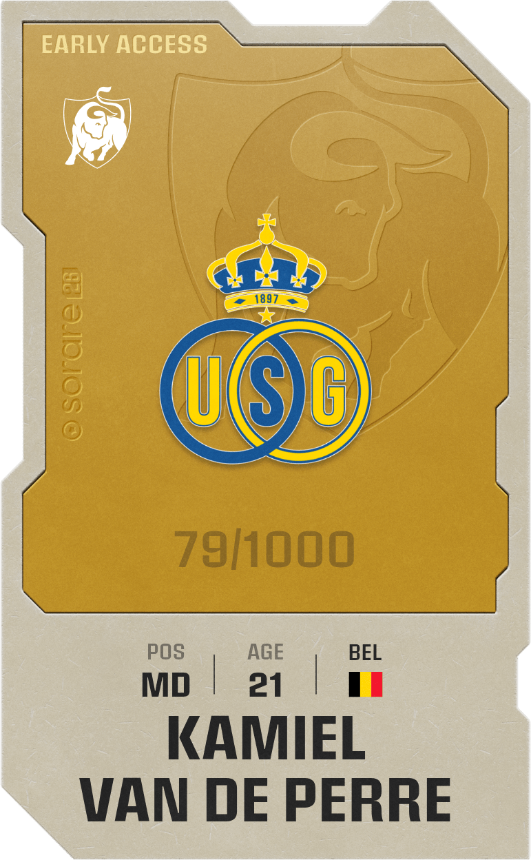 Kamiel Van de Perre 2025-26 • Limited 79/1000