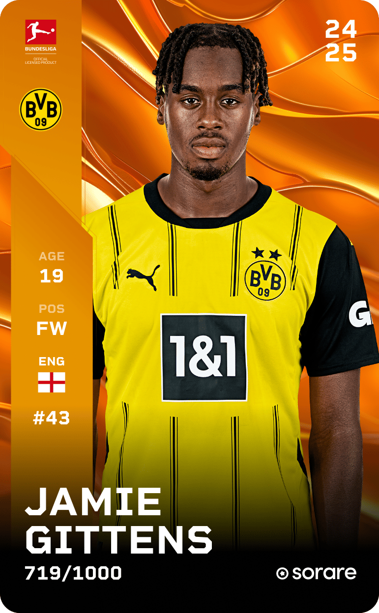 Jamie Bynoe-Gittens 2024-25 • Limited 719/1000