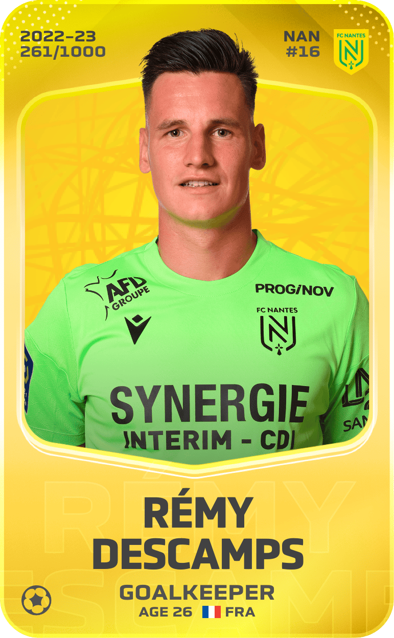 Rémy Descamps 2022-23 • Limited 261/1000