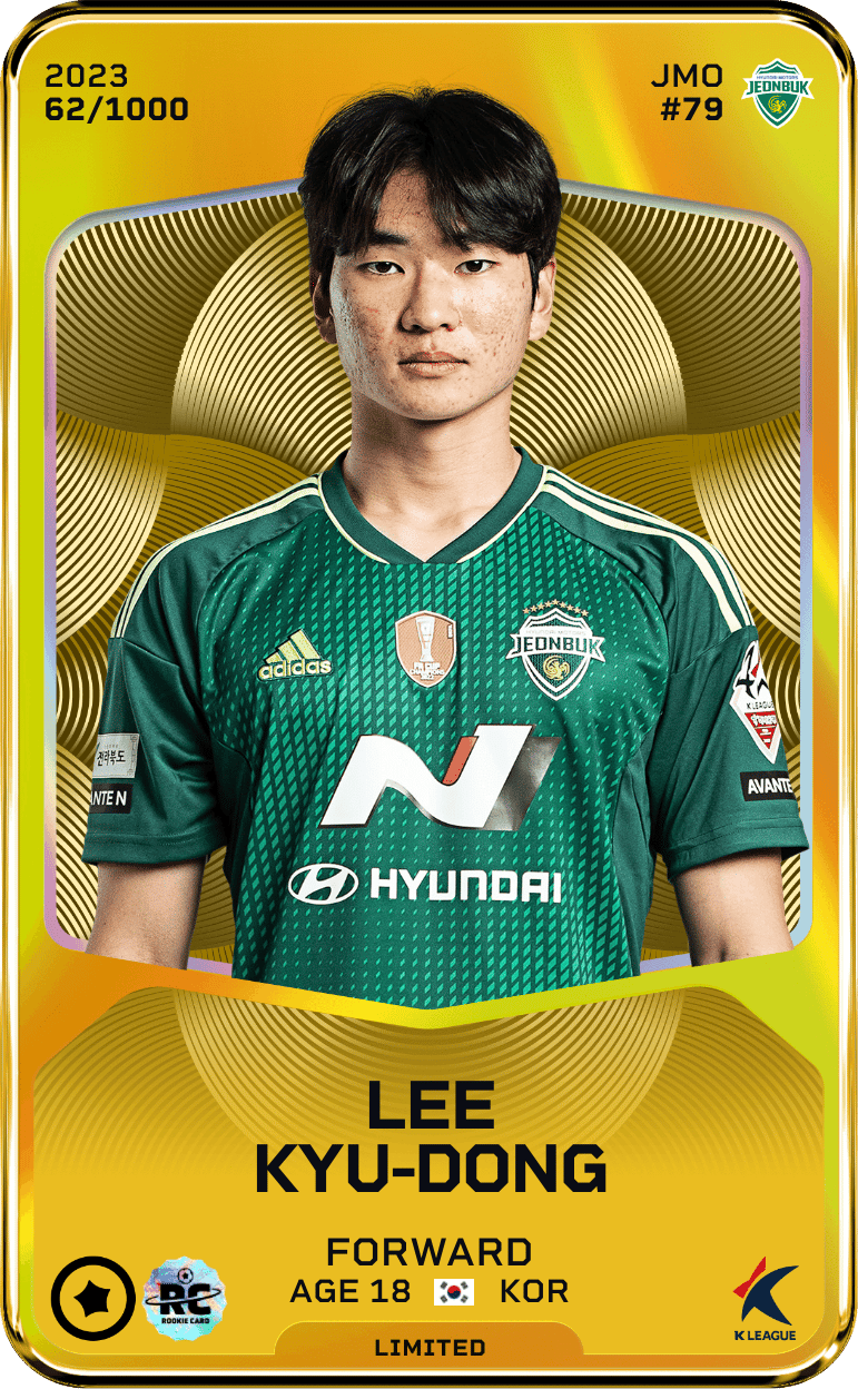 Lee Kyu-Dong 2023-24 • Limited 62/1000