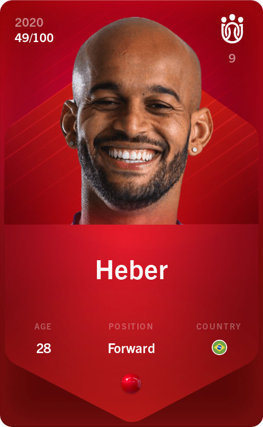 Sorare - Sorare Official - Heber 2020-21 • Rare 49/100 - NFT # 90829312256360788394133499160970604280501167813959272242755109157878775745785