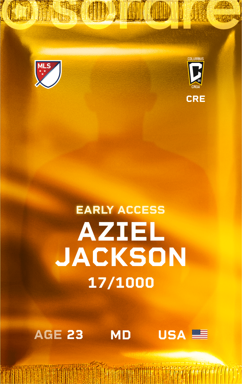 Aziel Jackson 2025-26 • Limited 17/1000