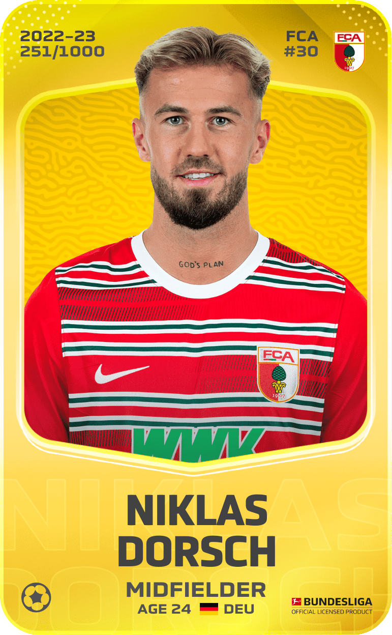 Niklas Dorsch 2022-23 • Limited 251/1000