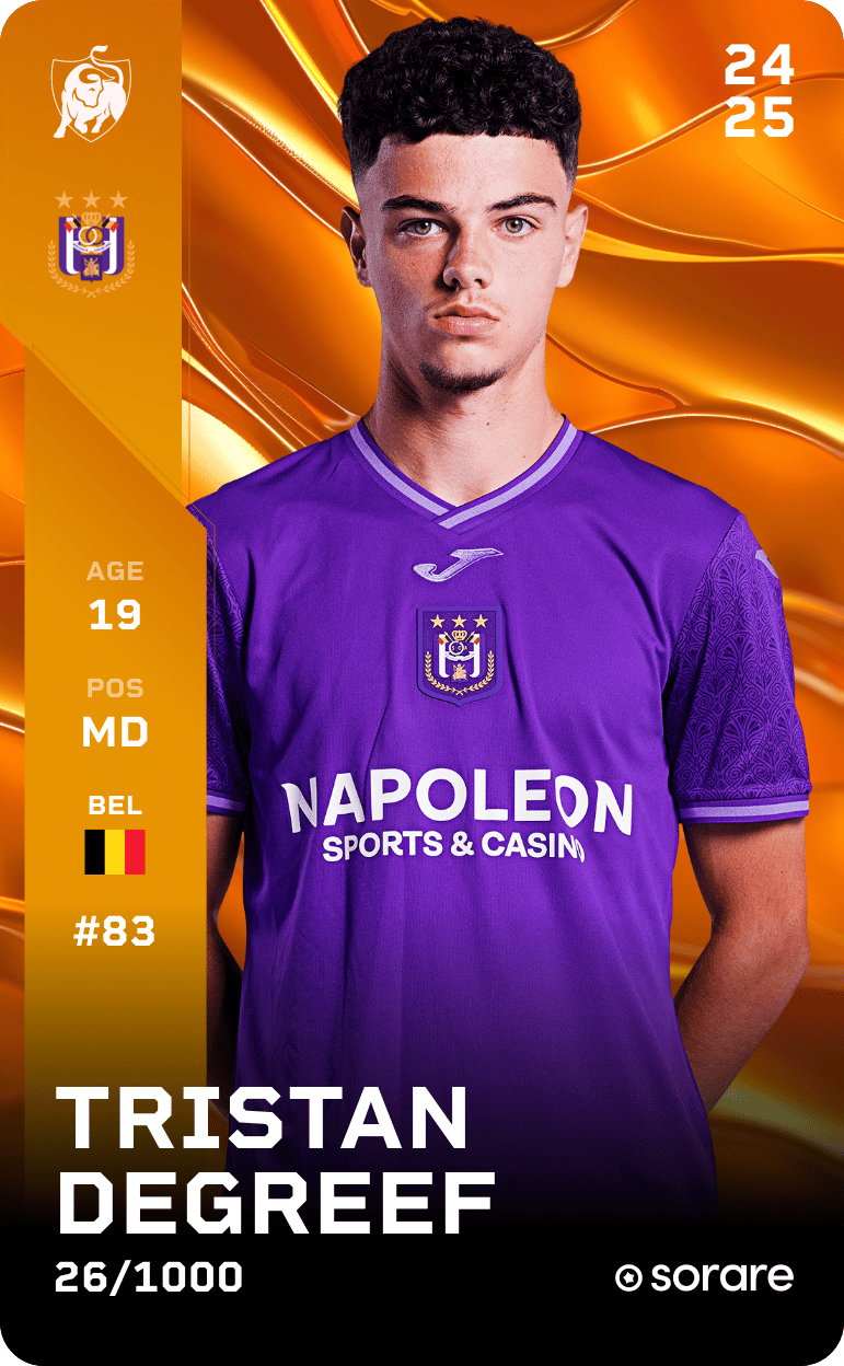 Tristan Degreef 2024-25 • Limited 26/1000