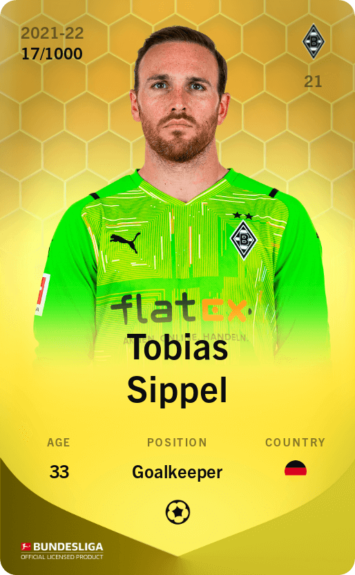 Tobias Sippel 2021-22 • Limited 17/1000