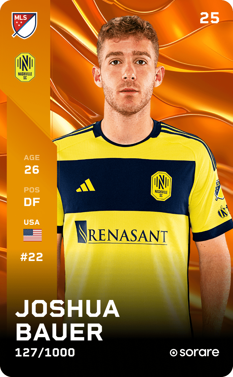 Josh Bauer 2025-26 • Limited 127/1000