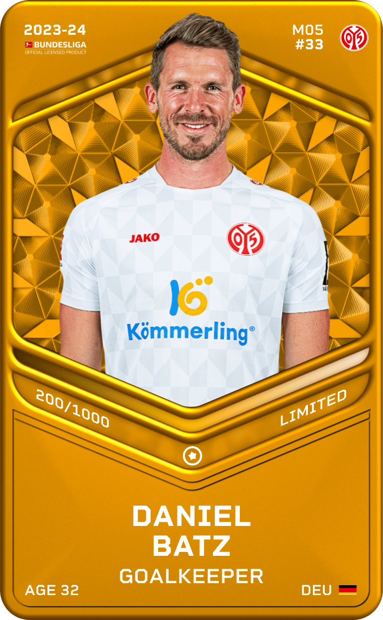 Daniel Batz 2023-24 • Limited 200/1000