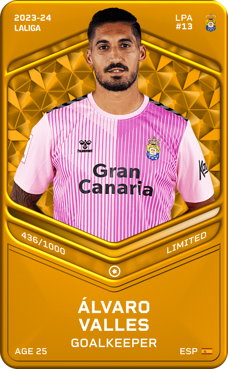 Álvaro Valles 2023-24 • Limited 436/1000