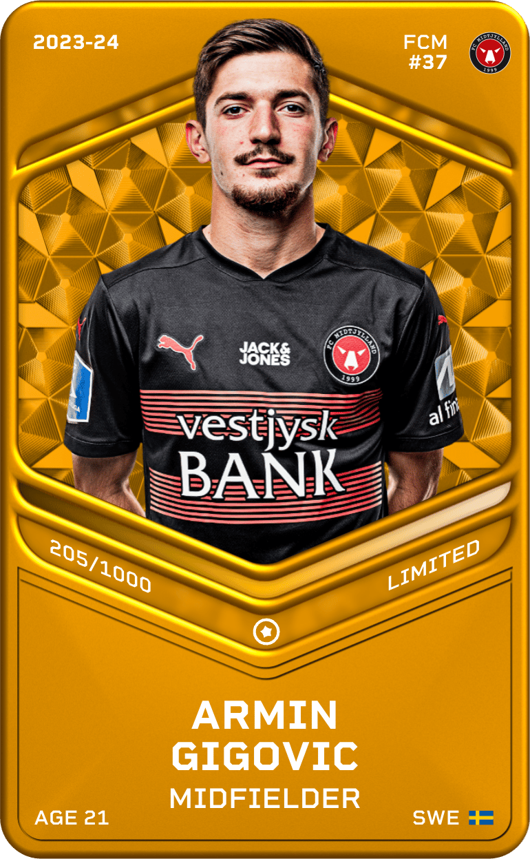 Armin Gigovic 2023-24 • Limited 205/1000