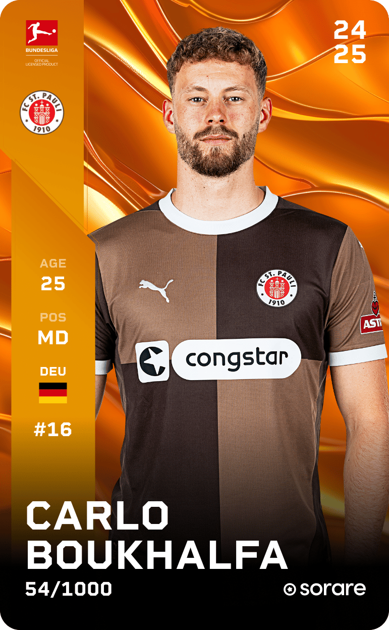 Carlo Boukhalfa 2024-25 • Limited 54/1000