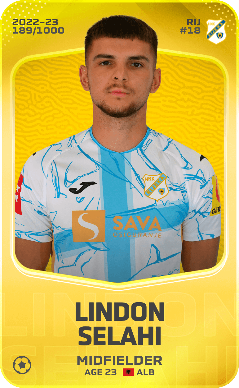 Lindon Selahi 2022-23 • Limited 189/1000