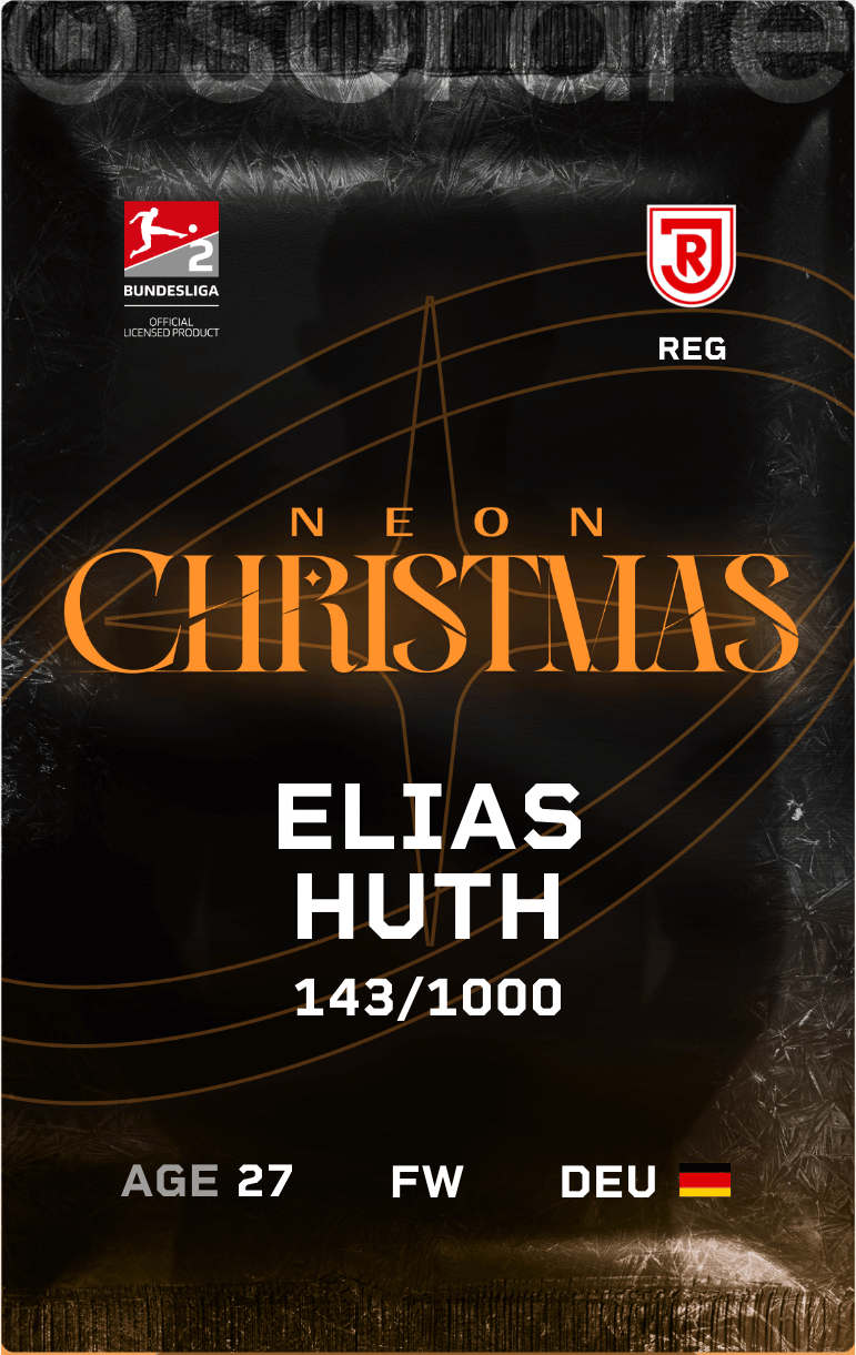 Elias Huth 2024-25 • Limited 143/1000