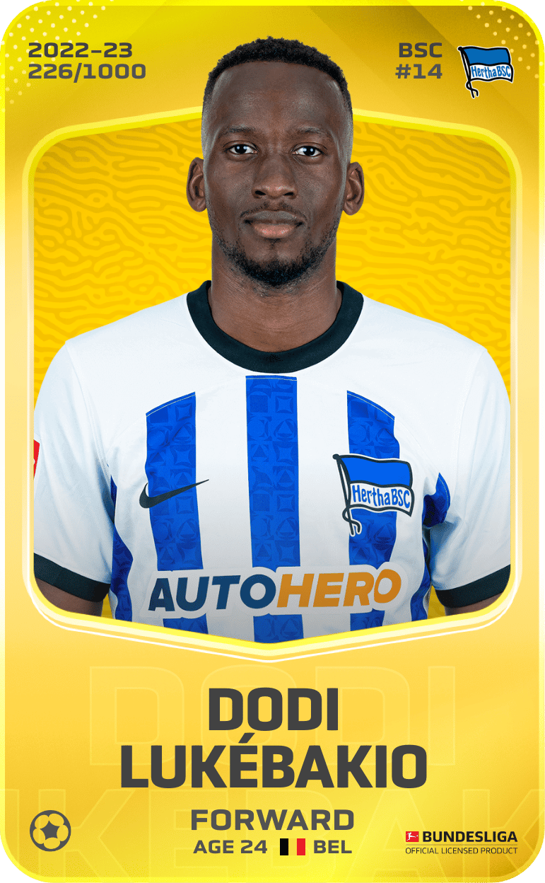 Dodi Lukébakio 2022-23 • Limited 226/1000