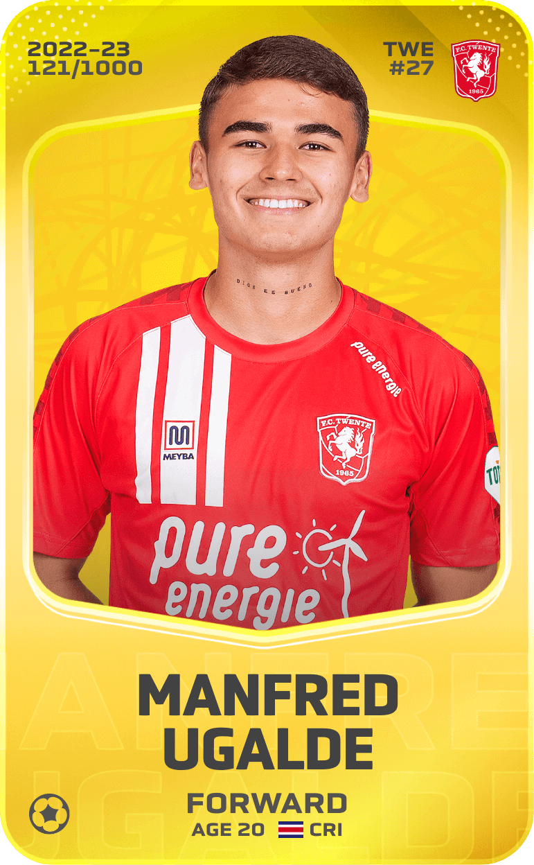 Manfred Ugalde 2022-23 • Limited 121/1000